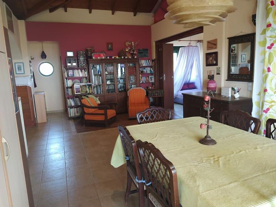 Posedenie v ubytovaní Loft apartment with amazing view