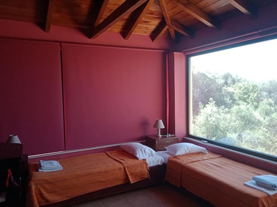Posteľ alebo postele v izbe v ubytovaní Loft apartment with amazing view