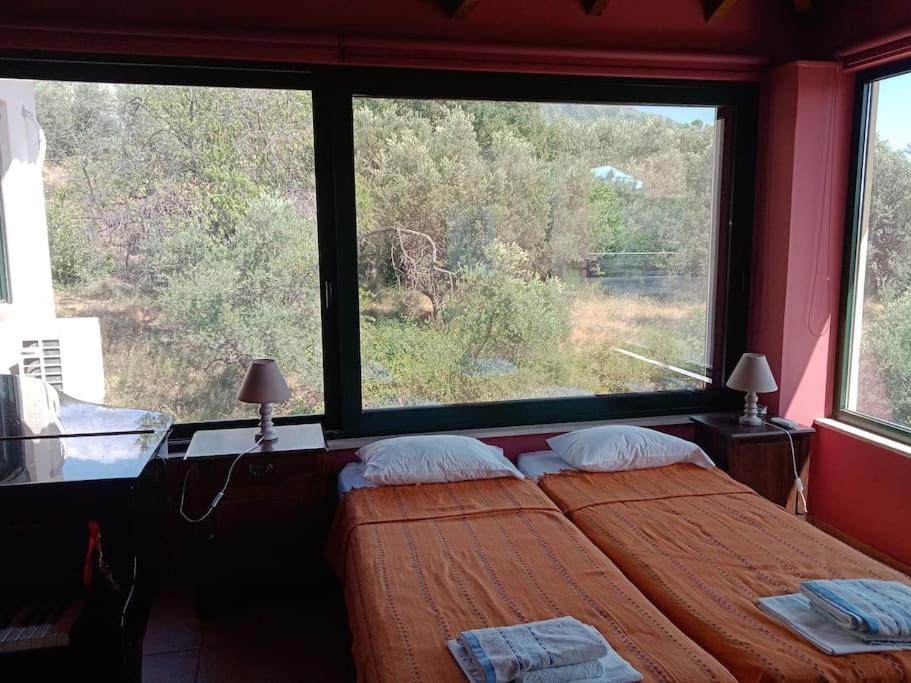 Posteľ alebo postele v izbe v ubytovaní Loft apartment with amazing view