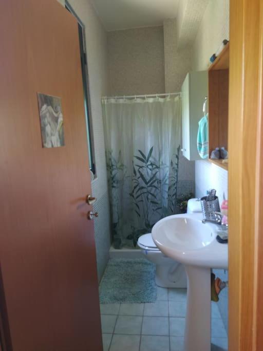 Kúpeľňa v ubytovaní Loft apartment with amazing view