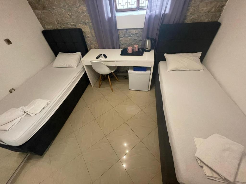 Koupelna v ubytování Rooms Pama