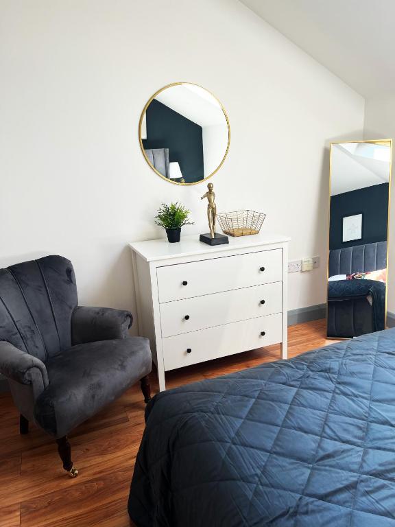 Posezení v ubytování Luxury Belfast Stay