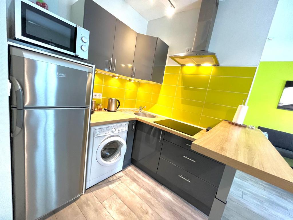 Esprit libre, Beau 2 pièces climatisé - One-Bedroom Apartment
