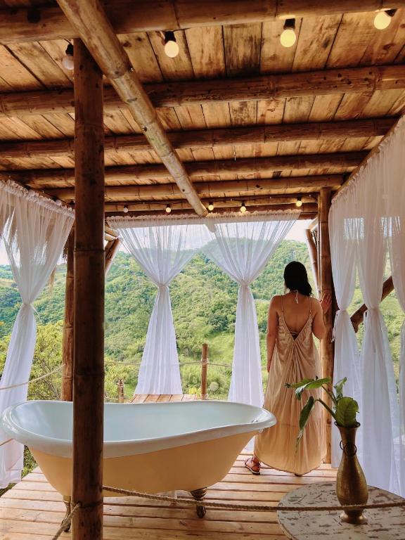 Ospiti di Montelena Glamping