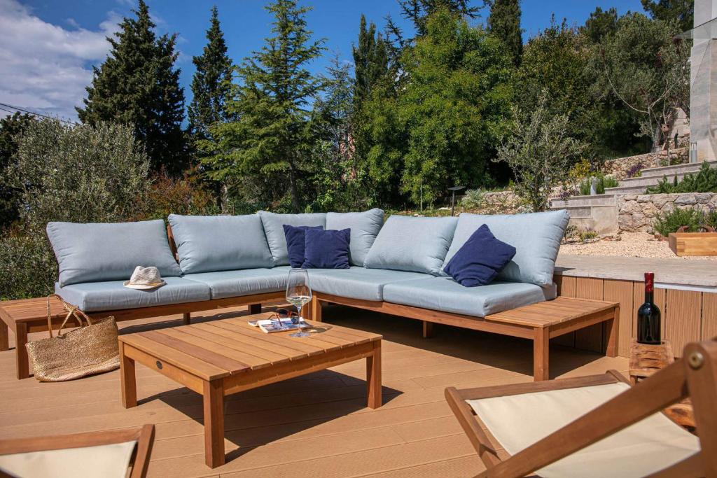 Posezení v ubytování Villa del Mar Deluxe