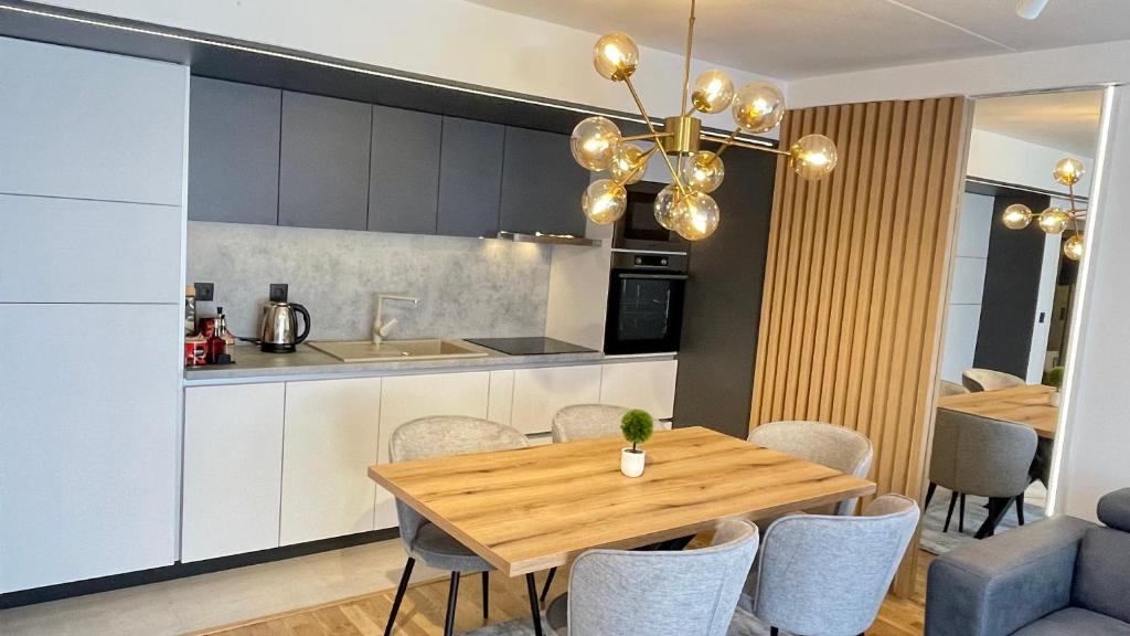 Køkken eller tekøkken på New Concept including garage