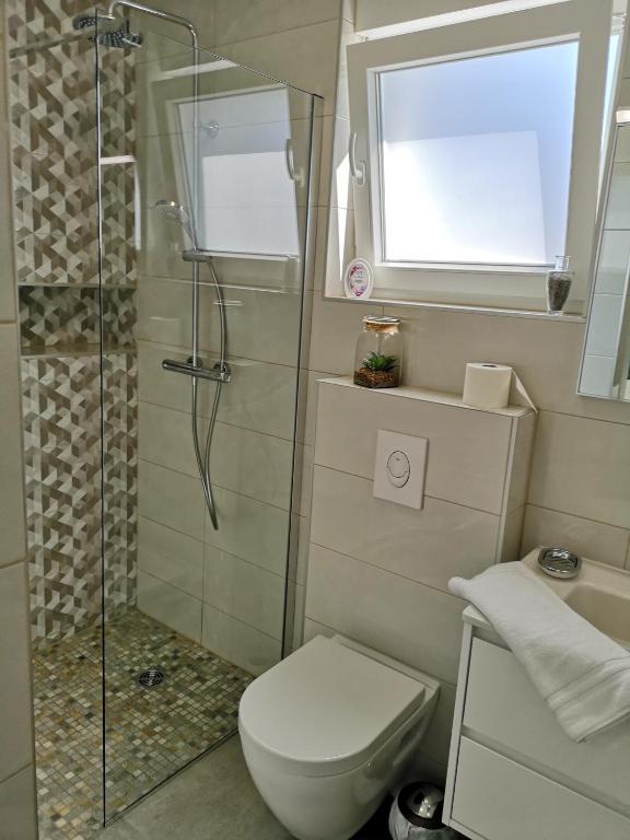 Kúpeľňa v ubytovaní La Villa du Soleil