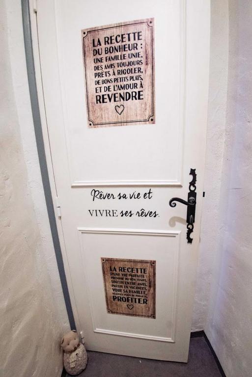 Certifikát, hodnocení, plakát nebo jiný dokument vystavený v ubytování Gite Fa Mille maison bleu