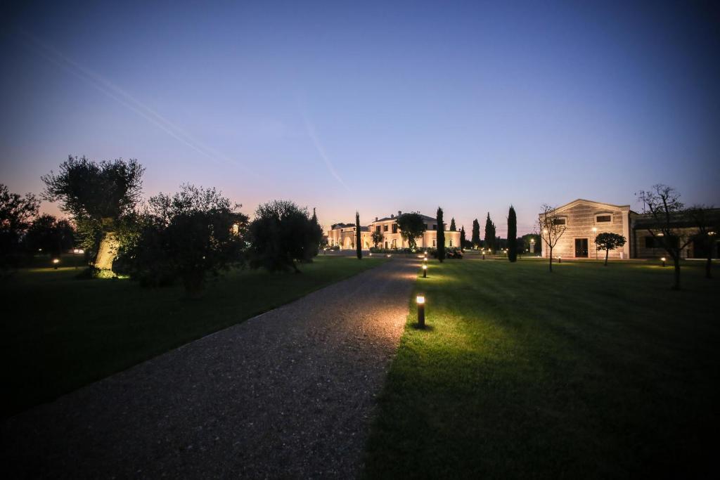 Zahrada ubytování Masseria Pietrafitta