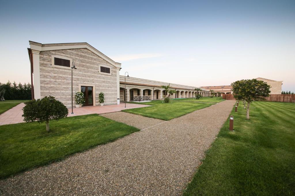 Zahrada ubytování Masseria Pietrafitta