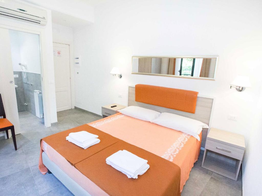 Posteľ alebo postele v izbe v ubytovaní La Casa di Zuecca