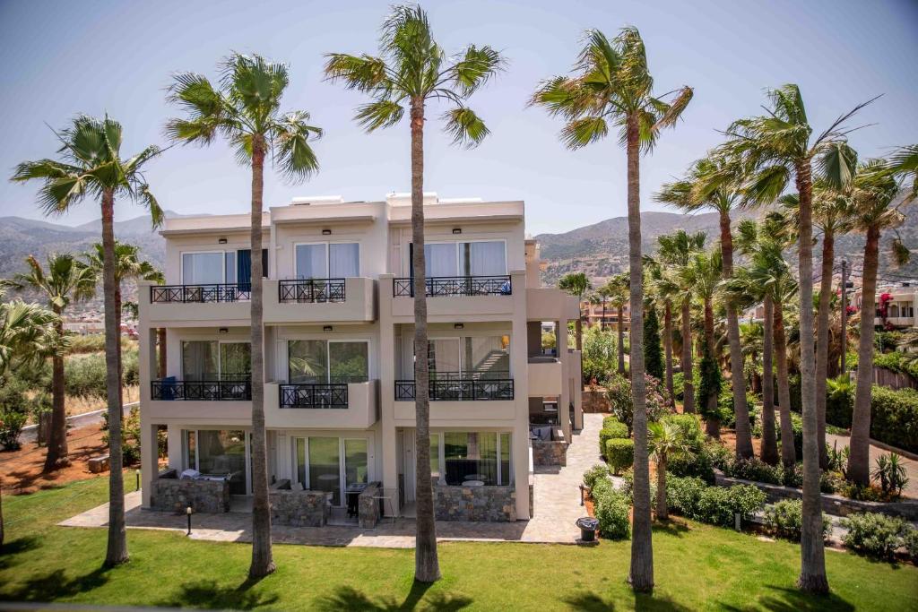 Zahrada ubytování Aeolos Beach Resort