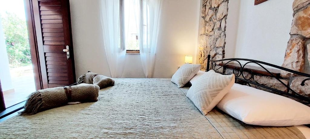 Posteľ alebo postele v izbe v ubytovaní Hacienda Murter
