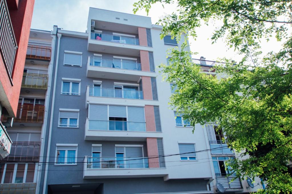 Budova, kde se apartmán nachází
