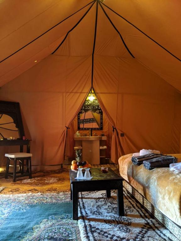 Posezení v ubytování Fabulous luxury camp