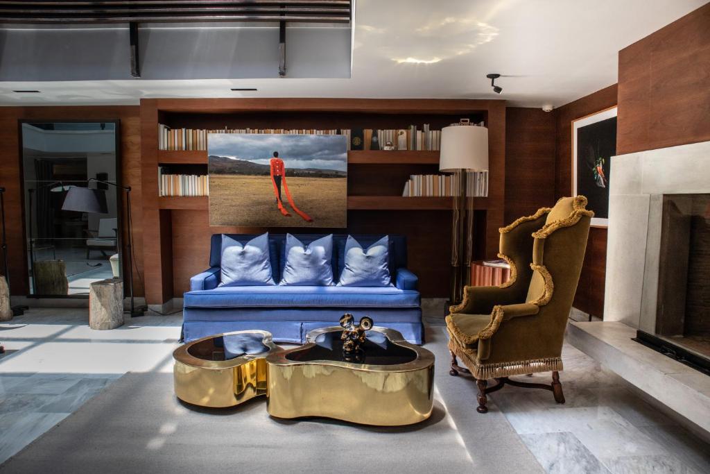 Posezení v ubytování Hotel Matilda, a Member of Design Hotels