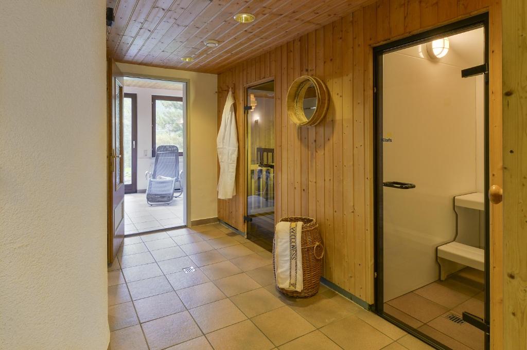 Koupelna v ubytování Hotel Sonnblick
