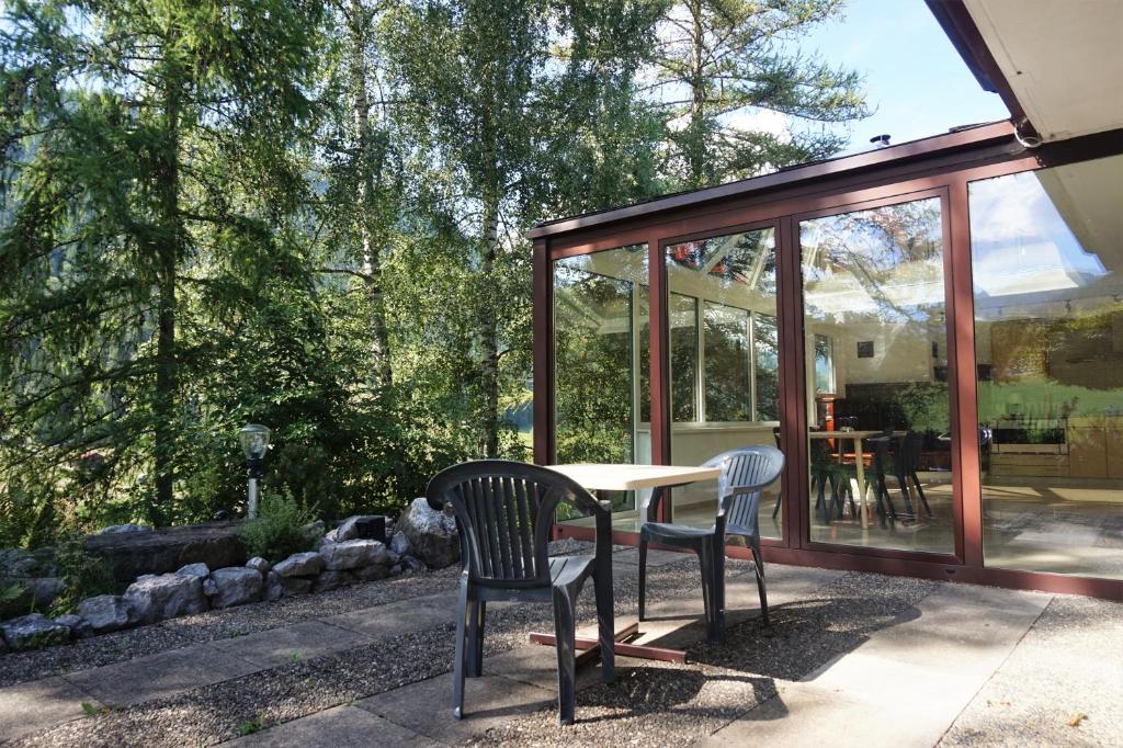 Zahrada ubytování Chalet Finkenwiese