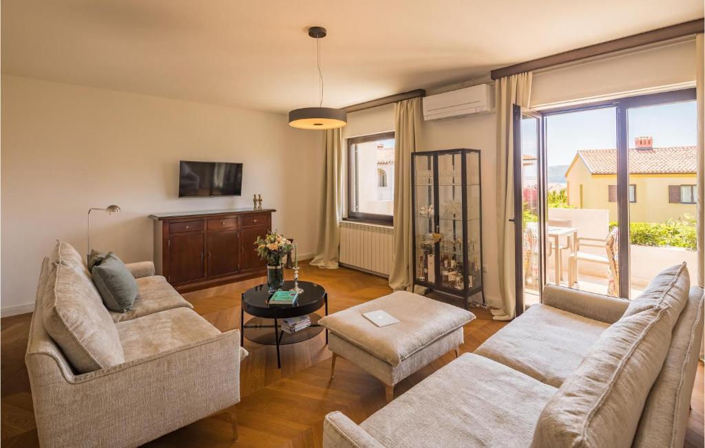 Posezení v ubytování Apartment Biskupija Iv