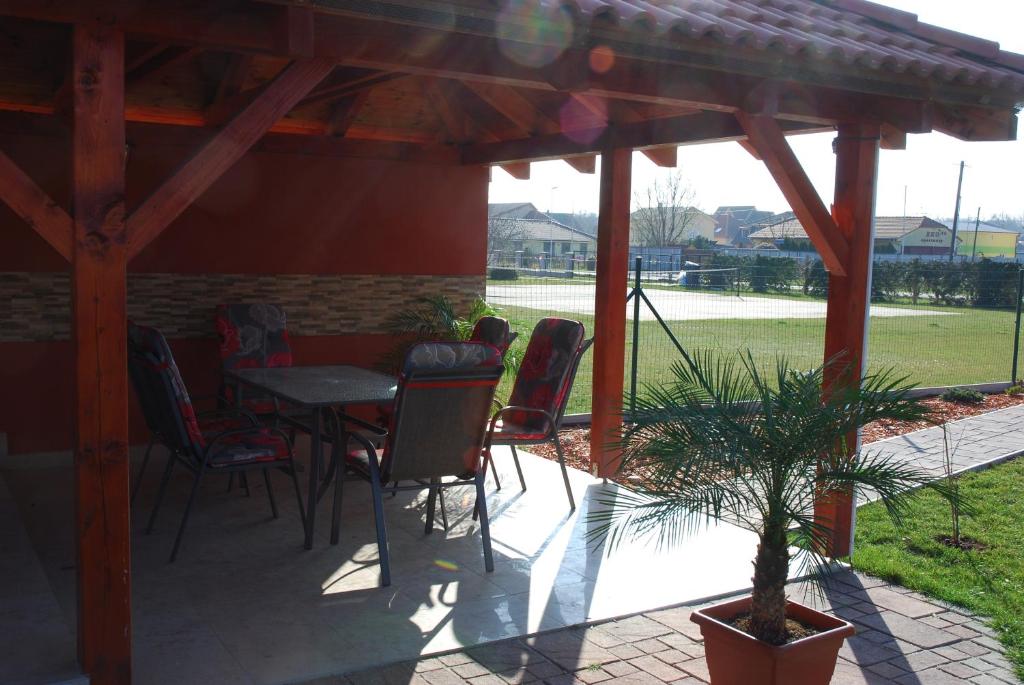 Zahrada ubytování Fridrich apartman