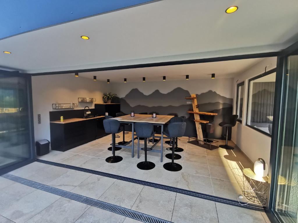Posedenie v ubytovaní Appartements-Pension Lindenheim