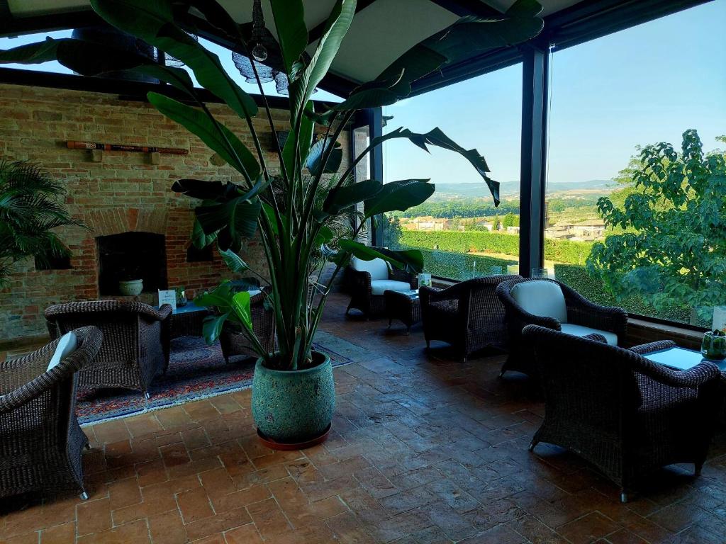 Posezení v ubytování Hotel & SPA L'Antico Forziere