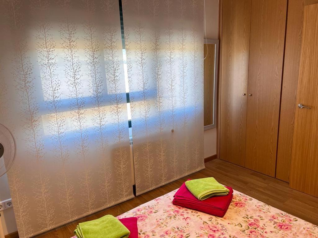 A bed or beds in a room at La Casita del Risco