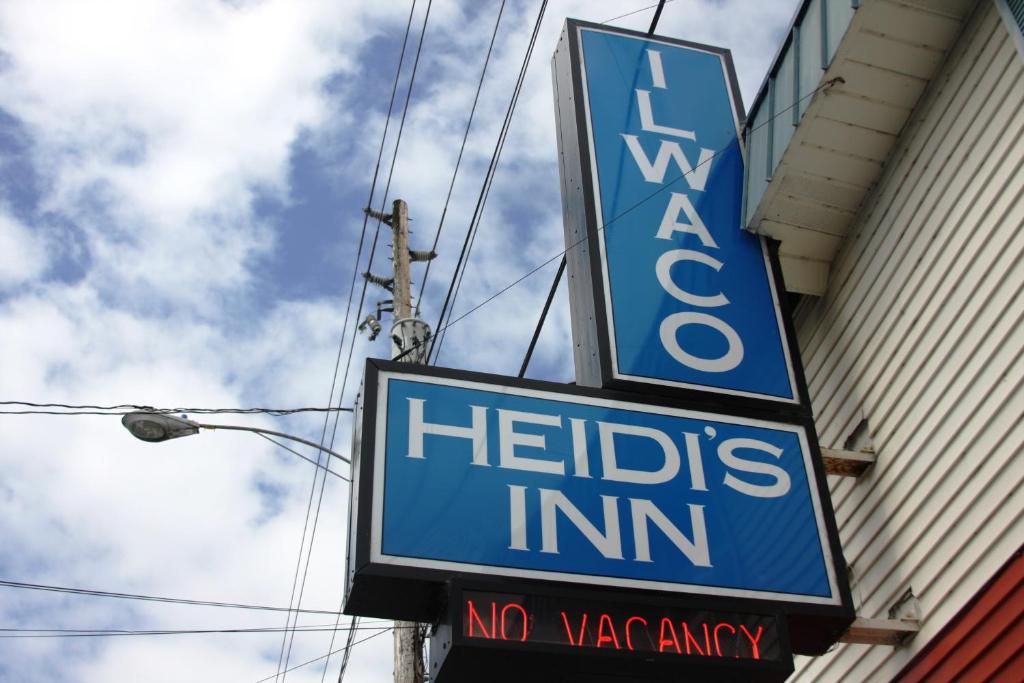 Certifikát, hodnocení, plakát nebo jiný dokument vystavený v ubytování Heidi's Inn