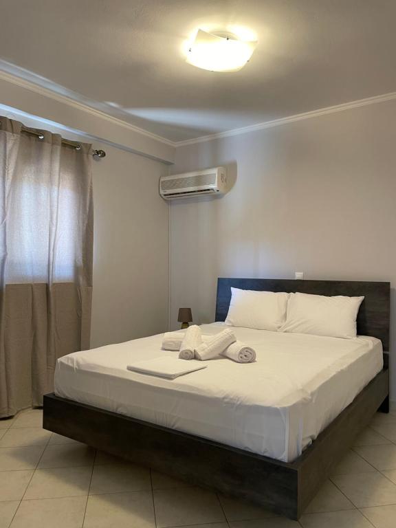 Postel nebo postele na pokoji v ubytování Aria Apartment 2