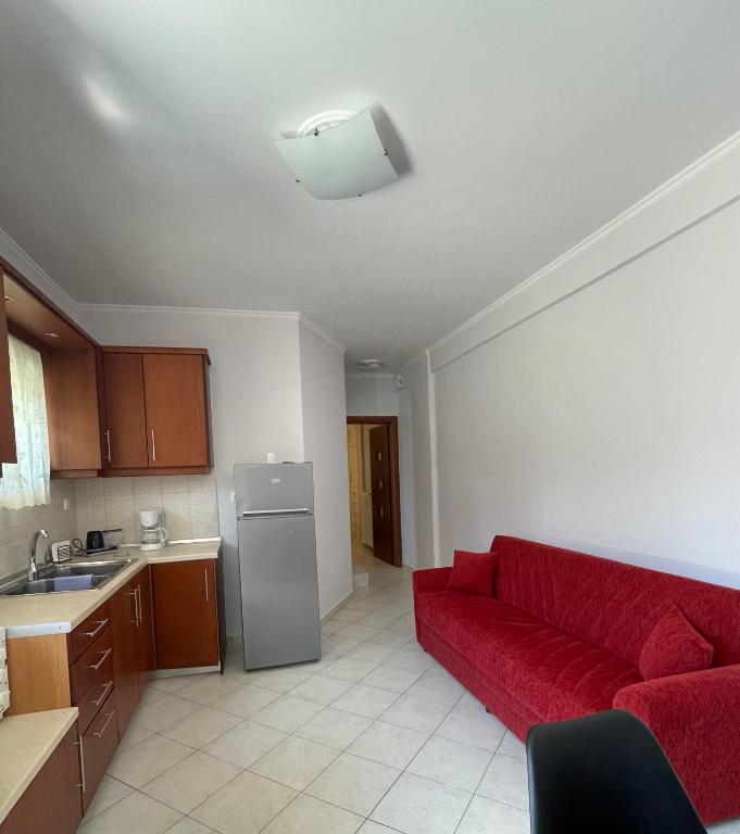 Kuchyň nebo kuchyňský kout v ubytování Aria Apartment 2