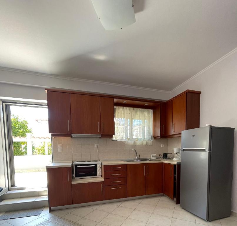 Kuchyň nebo kuchyňský kout v ubytování Aria Apartment 2