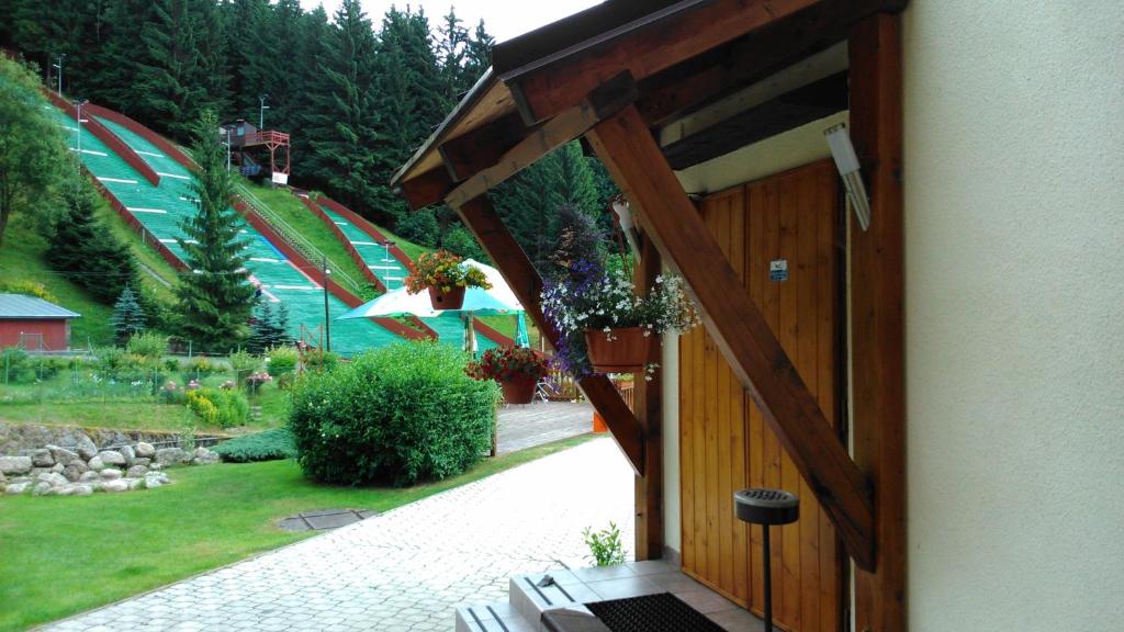 Zahrada ubytování Rodinný "Hotel U Můstků"