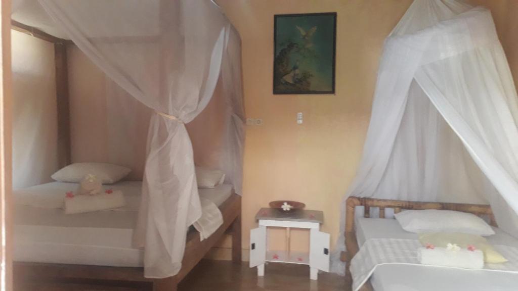 Postel nebo postele na pokoji v ubytování fullesguesthouse