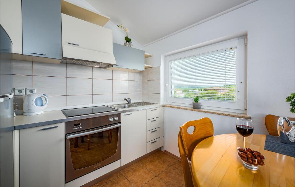 Kuchyňa alebo kuchynka v ubytovaní Awesome Apartment In Buje With Kitchen