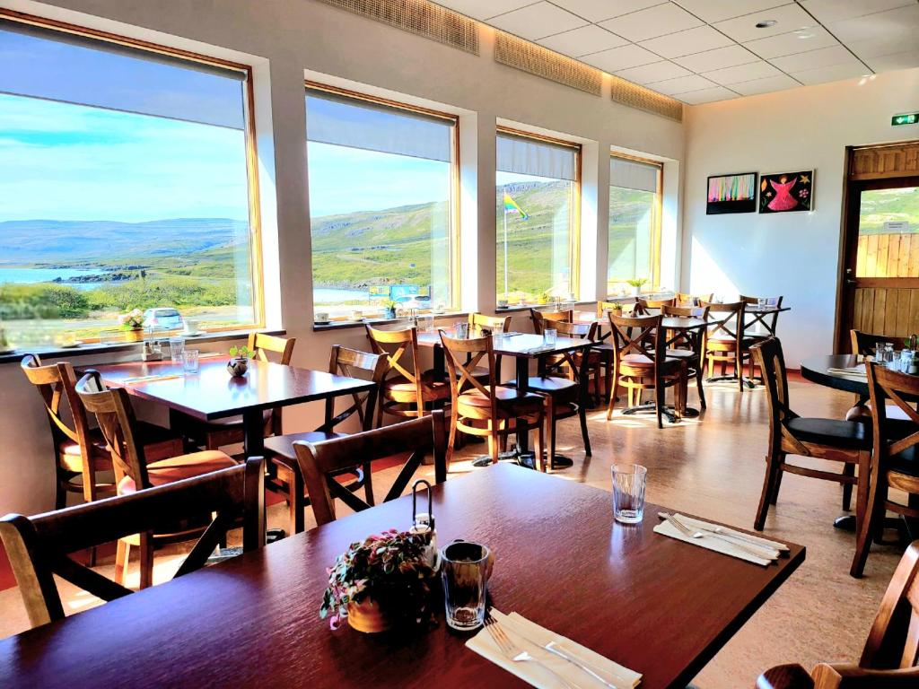Restaurace v ubytování Hótel Flókalundur
