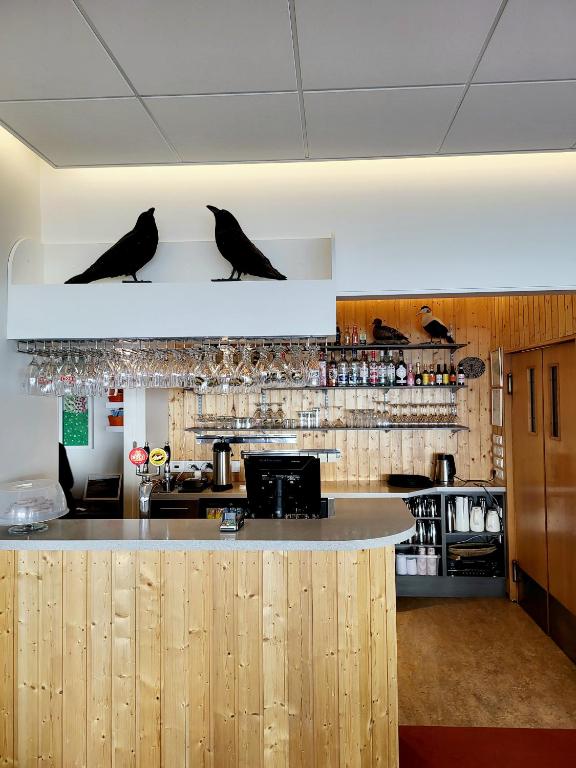 Lounge nebo bar v ubytování Hótel Flókalundur
