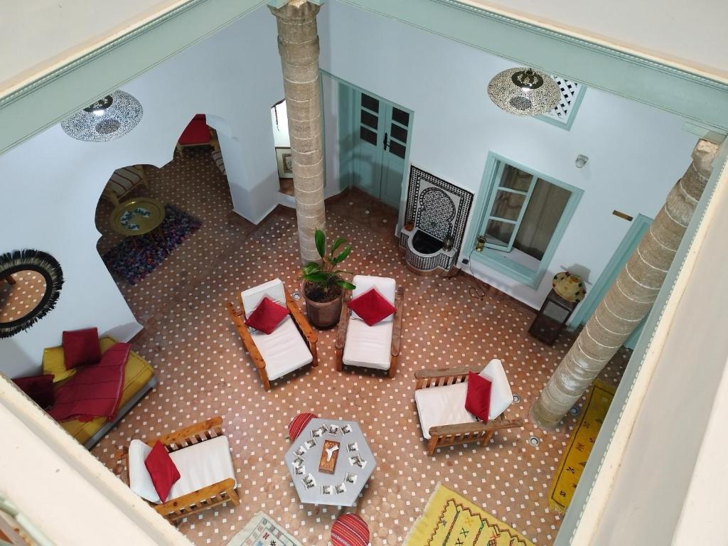 Гостиная зона в RIAD MAROSKO