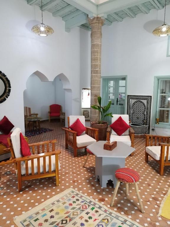 Гостиная зона в RIAD MAROSKO