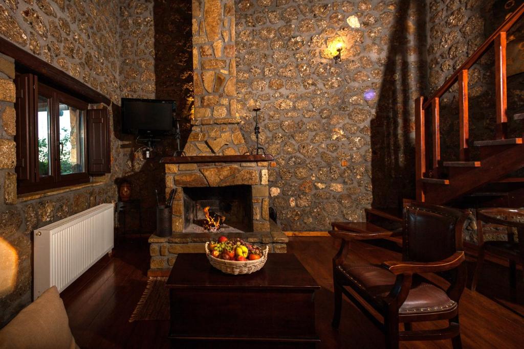 Posezení v ubytování Pera Alonia Guest House