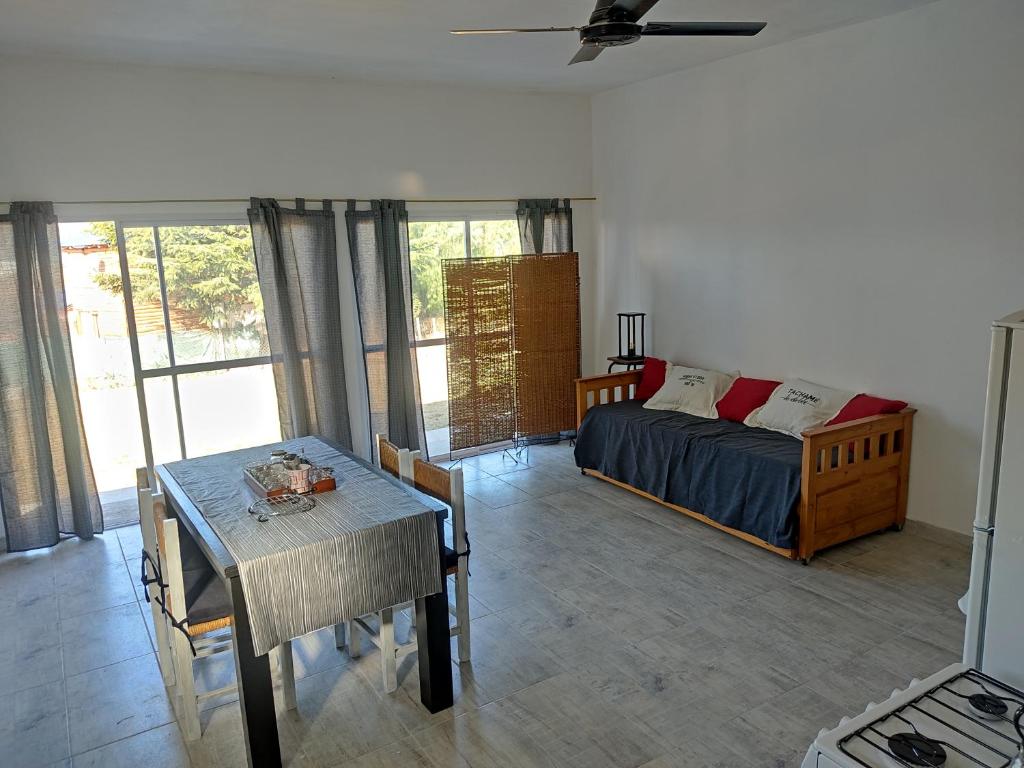 Ένα ή περισσότερα κρεβάτια σε δωμάτιο στο Villa Aurora