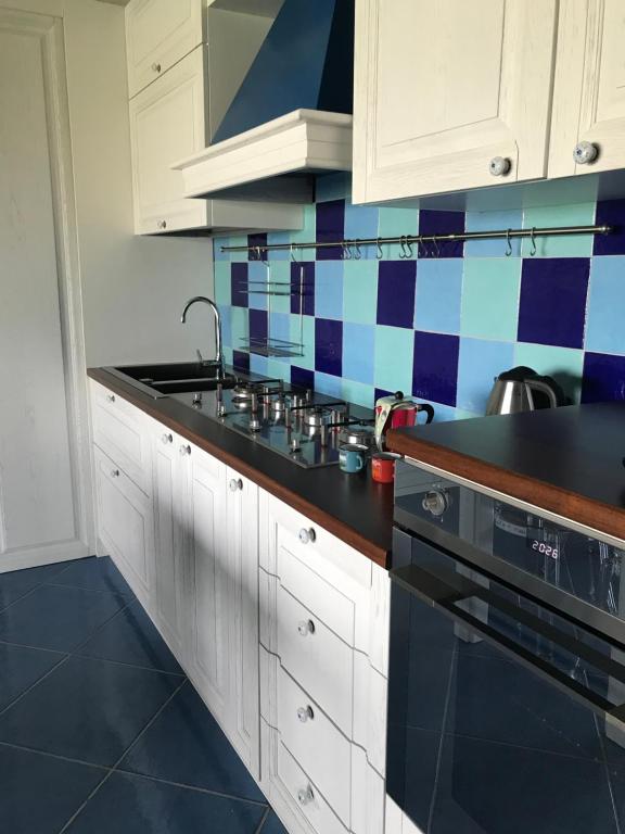 Kuchyň nebo kuchyňský kout v ubytování Tartaruga House