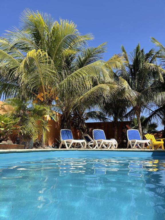 Bazén v ubytování Oasis guesthouse, Boutique Style Hotel nebo v jeho okolí
