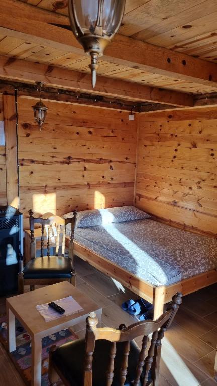Postel nebo postele na pokoji v ubytování Kod Elka