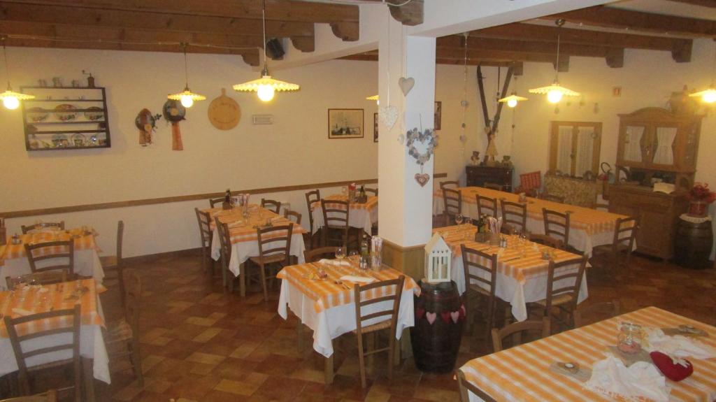 Restaurace v ubytování Al Castello