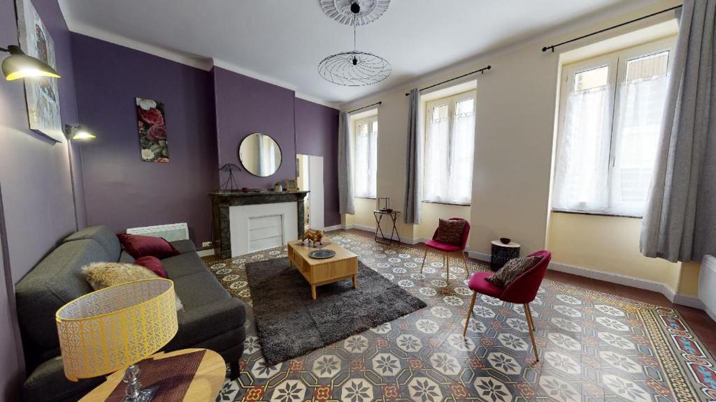 Posedenie v ubytovaní Le Casimir - Appartement de standing 90m2 - Carcassonne centre