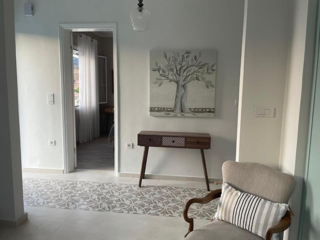 Posezení v ubytování NIOS Luxury House & Studio