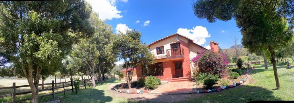 Zahrada ubytování CASA CAMPESTRE Cucunuba