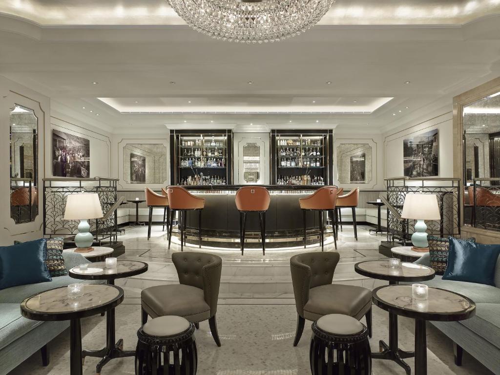 Istumisnurk majutusasutuses The Langham Hong Kong