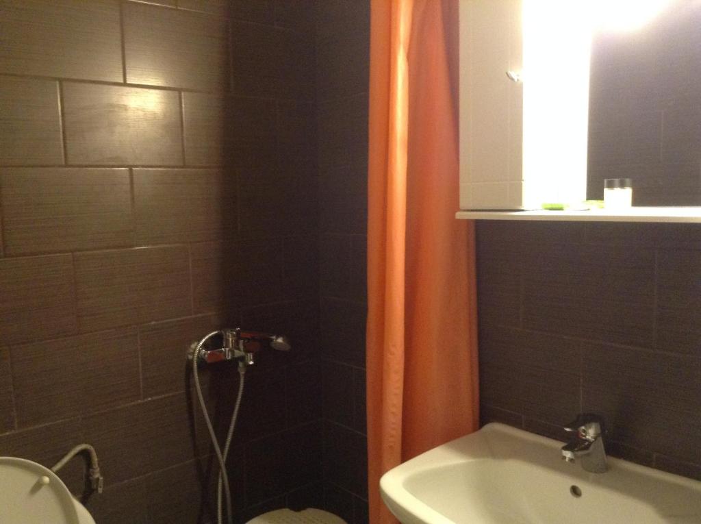 A bathroom at Hotel Jason