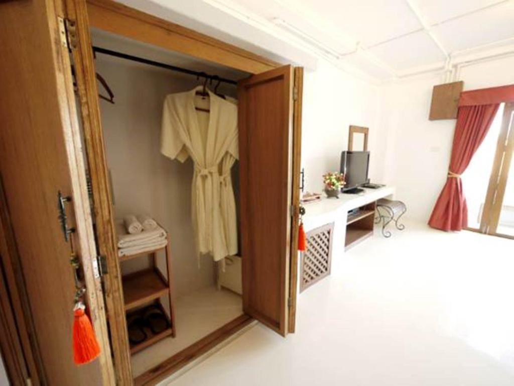 Postel nebo postele na pokoji v ubytování Riad Hua Hin